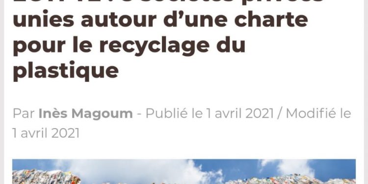 Une charte pour le recyclage du plastique 1 - Le Progrès Egyptien