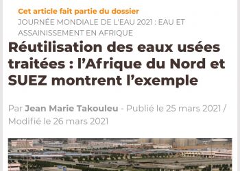 L’Egypte, pionnière de la réutilisation  des eaux usées traitées