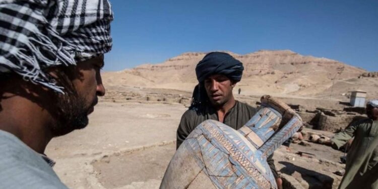 Retour sur une importante découverte archéologique… 1 - Le Progrès Egyptien