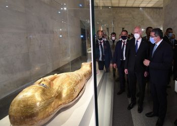 Kaïs Saïed, premier Président étranger à visiter le Musée de la civilisation
