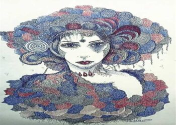 Makhlouf dessine à la plume