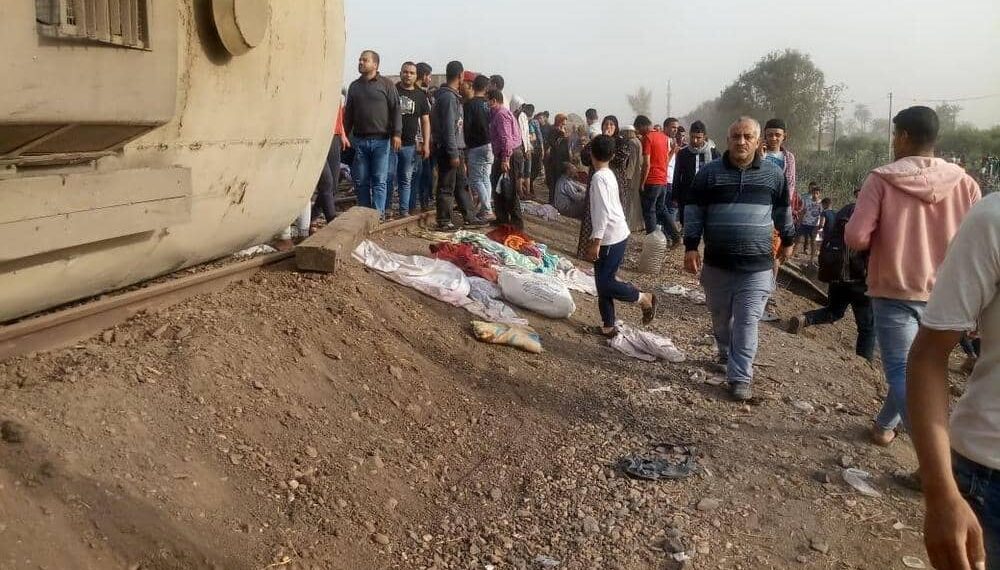 Toukh : Déraillement de train, Madbouli suit la situation 1 - Le Progrès Egyptien
