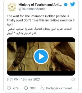 “La parade dorée des pharaons” en “top trend" 8 - Le Progrès Egyptien “La parade dorée des pharaons” en “top trend" 7 - Le Progrès Egyptien