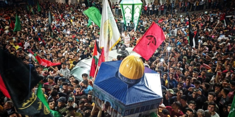 Cisjordanie et Bande de Gaza : Célébration du cessez-le-feu 1 - Le Progrès Egyptien