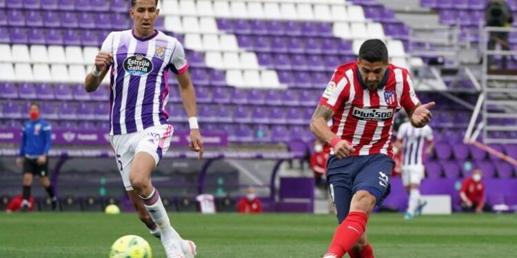 Luis Suarez dans les pas de Diego Forlan à l’Atlético Madrid 1 - Le Progrès Egyptien L’attaquant uruguayen de l’Atlético de Madrid, Luis Suarez, buteur lors du match de Liga à Valladolid