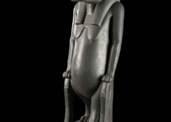 La déesse Thouéris en grauwacke polie