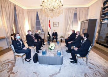 Al-Sissi reçoit le PDG de Dassault-Avion