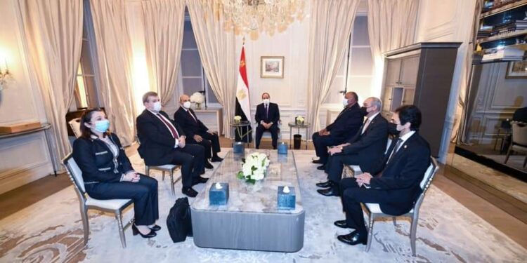 Al-Sissi reçoit le PDG de Dassault-Avion 1 - Le Progrès Egyptien