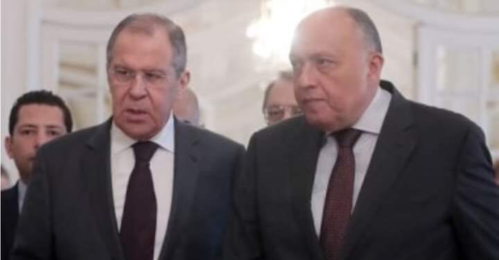 Entretien téléphonique Choucri-Lavrov 2 - Le Progrès Egyptien Entretien téléphonique Choucri-Lavrov 1 - Le Progrès Egyptien