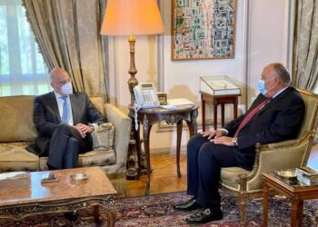 Choucri reçoit  Dendias