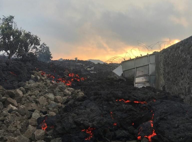 RDC : La lave du Nyiragongo s’immobilise 2 - Le Progrès Egyptien RDC : La lave du Nyiragongo s’immobilise 1 - Le Progrès Egyptien