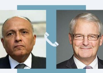 Choucri s’entretient avec son homologue canadien autour des relations bilatérales