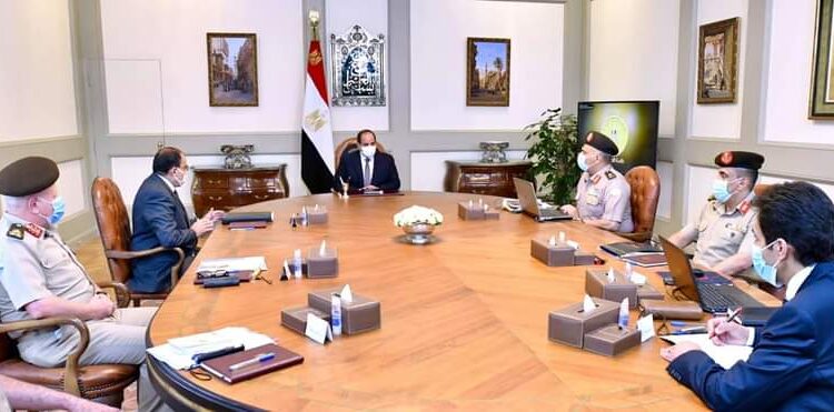 Al-Sissi : Créer des axes routiers le long du Nil jusqu'au "Delta d'Egypte" 1 - Le Progrès Egyptien