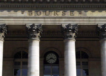 La Bourse de Paris évolue
