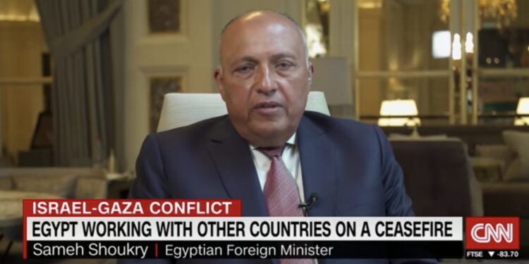 Sameh Choucri à CNN : Efforts égyptiens sérieux pour un cessez-le-feu dans les territoires palestiniens 2 - Le Progrès Egyptien Sameh Choucri à CNN : Efforts égyptiens sérieux pour un cessez-le-feu dans les territoires palestiniens 1 - Le Progrès Egyptien
