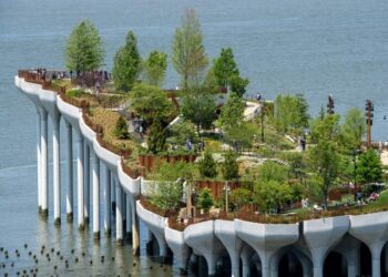 A New York, “Little Island”, le nouveau parc sur l’Hudson