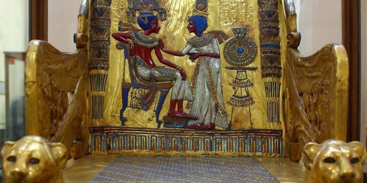 Le trône du Toutankhamon 1 - Le Progrès Egyptien