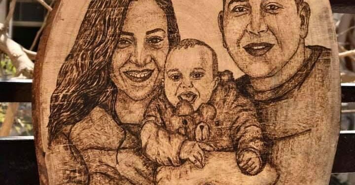 Des portraits gravés sur les troncs d’arbre 1 - Le Progrès Egyptien