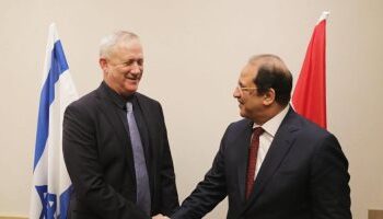 Abbas Kamel discute de l’accalmie en Palestine avec Benny Gantz