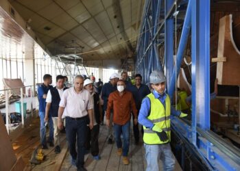 Transfert du bateau de Khéops au GME : Les derniers préparatifs en cours