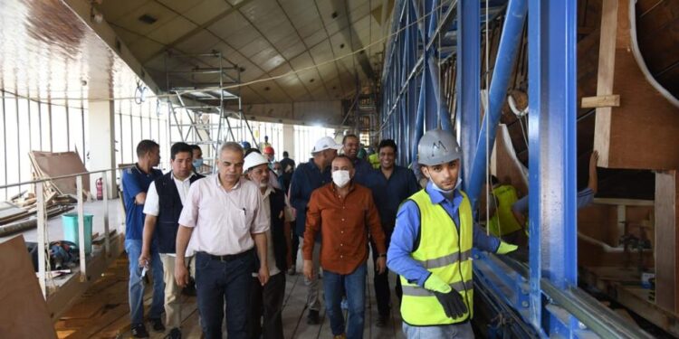 Transfert du bateau de Khéops au GME : Les derniers préparatifs en cours 1 - Le Progrès Egyptien