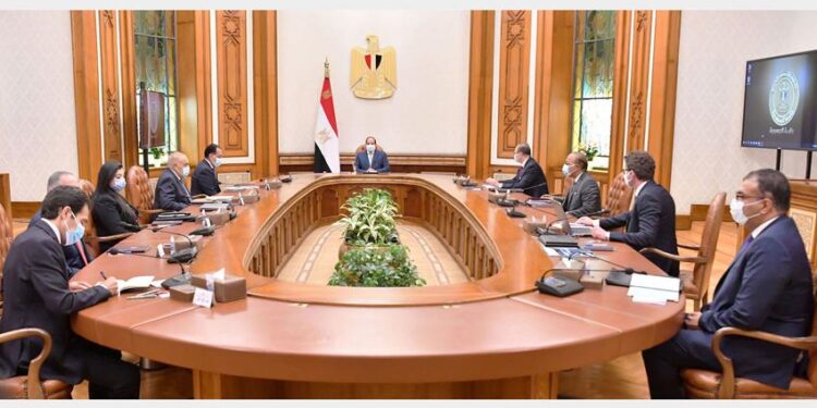 Le Président accueille le PDG de DMG MORI 1 - Le Progrès Egyptien