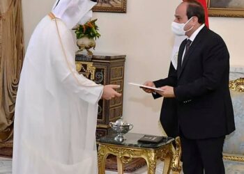 Le président reçoit le vice-premier ministre qatari et ministre des A.E. Al-Sissi invité à Doha