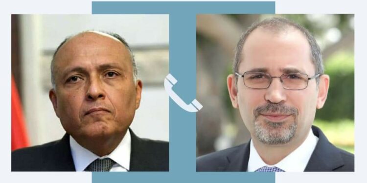 Choucri s’entretient avec Al-Safadi de la reconstruction de Gaza 1 - Le Progrès Egyptien