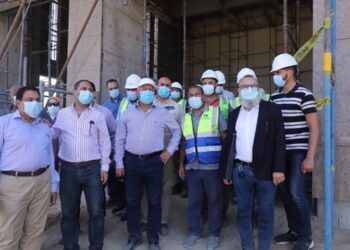 Nouvelle capitale : Inspection des travaux du métro léger