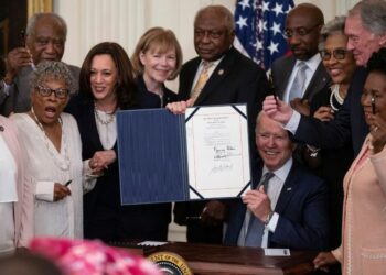 156 ans après, un jour férié pour marquer la fin de l’esclavage aux Etats-Unis