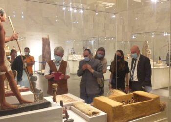 Klaus Schurman impressionné par le Musée de la civilisation