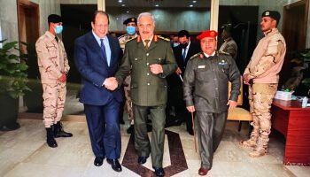 Al Sissi loue  le rôle de la commission militaire  libyenne