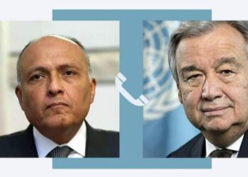 Entretien téléphonique Choucri- Guterres