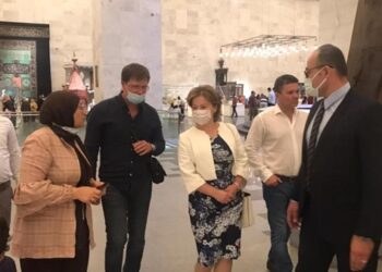 La vice-ministre russe de la culture visite le NMEC