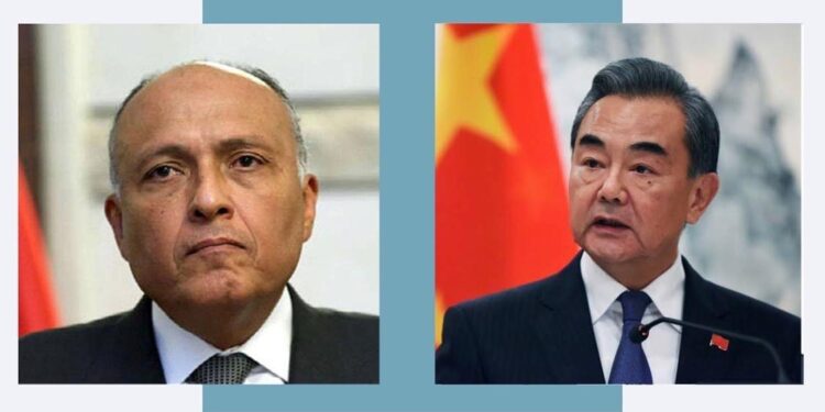 Entretien téléphonique Choucri/Wang Yi 1 - Le Progrès Egyptien