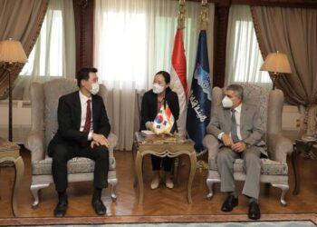 Canal de Suez : Coopération  avec la Corée du Sud