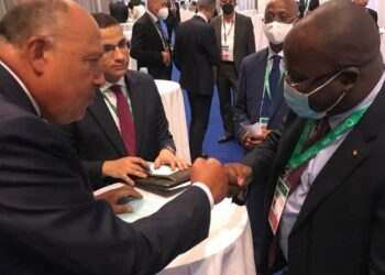 Choucri examine avec son homologue guinéen les relations bilatérales