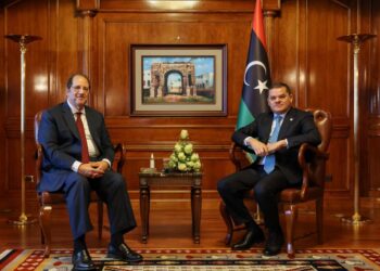 Tripoli: Abbas  Kamel  s’entretient avec  Dbeibah