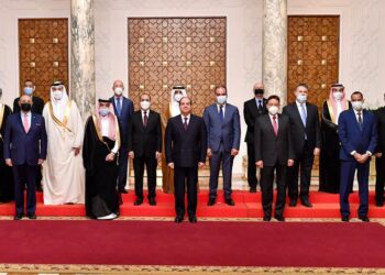 Al Sissi reçoit les ministres arabes des médias