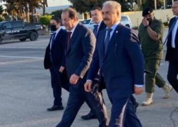 Entretien Kamel- Haftar à Benghazi