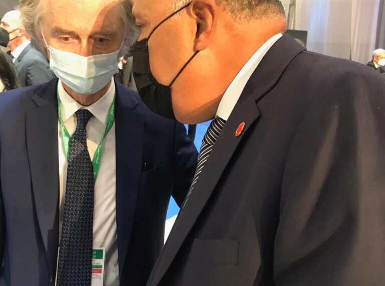 Rome : Entretient Choucri / Pedersen 1 - Le Progrès Egyptien