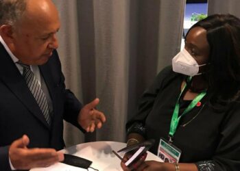 Choucri examine avec son homologue kenyane l’évolution du barrage de la Renaissance