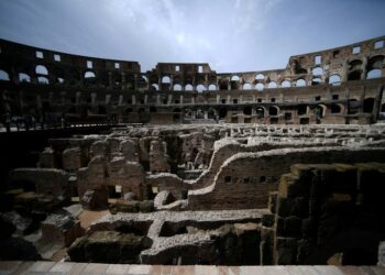 La crypte restaurée du Colisée