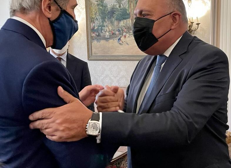 Choucri s'entretient avec Kerry autour des dossiers du climat 1 - Le Progrès Egyptien