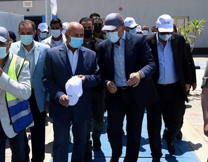 Ain Sokhna : Madbouli inspecte la station d’épuration des eaux usées industrielles