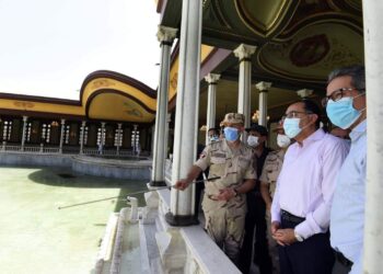 Madbouli inspecte la restauration du Palais de Mohamed Ali