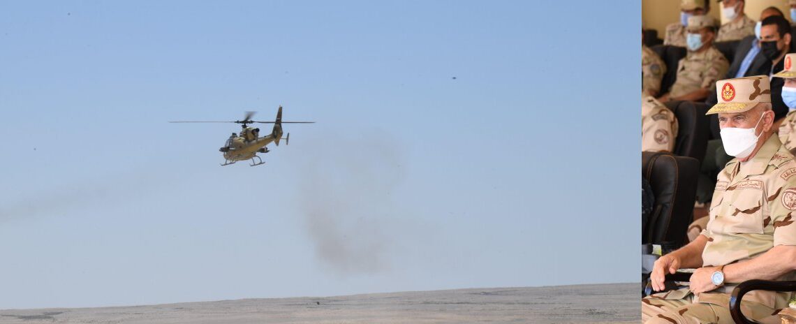 “Raad-5” : Le ministre de la Défense assiste à la phase principale 1 - Le Progrès Egyptien