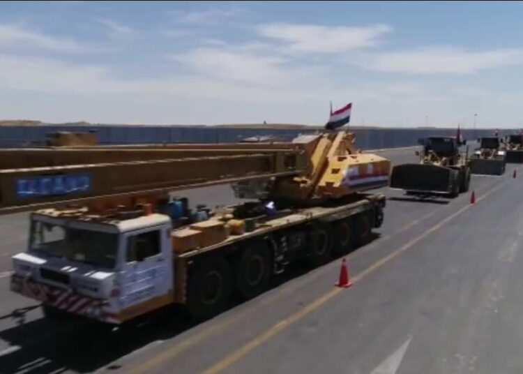 Gaza: Acheminement de matériel et d’équipes d’ingénieurs égyptiens