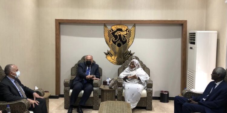 Choucri et Abdel Aati à Khartoum pour discuter du Barrage de la Renaissance 2 - Le Progrès Egyptien Choucri et Abdel Aati à Khartoum pour discuter du Barrage de la Renaissance 1 - Le Progrès Egyptien