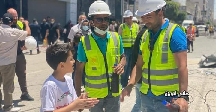 Des jus aux équipes égyptiennes à Gaza 2 - Le Progrès Egyptien Des jus aux équipes égyptiennes à Gaza 1 - Le Progrès Egyptien